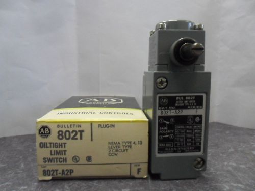 New lot allen bradley 802t-a2p oiltight limit switch nib for sale