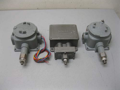 Lot (3) misc sor pressure switch c8 (1538) for sale