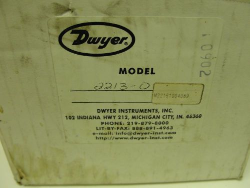 Dwyer 2200 Current to Pressure Transducer, 2213-0, Output: 3-15 PSIG