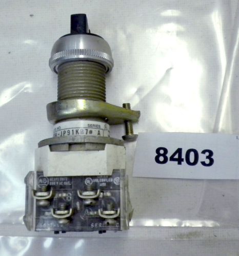 (8403) Allen Bradley Hazardous Location Selector Switch 800H-JP91KB7