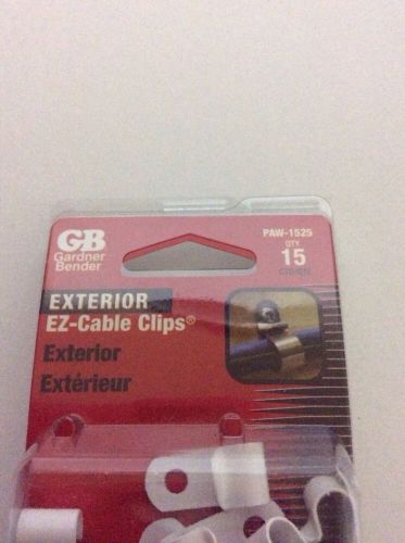 Gardner Bender EZ-Cable clips Qty 15