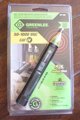 Brand New Greenlee Self-Testing Non-Contact Voltage Detector: 50-1000 VAC