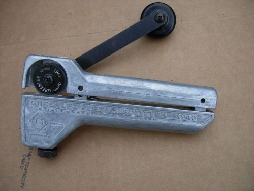 Greenlee 1940 flexible conduit cutter with spare blade good useable condition for sale