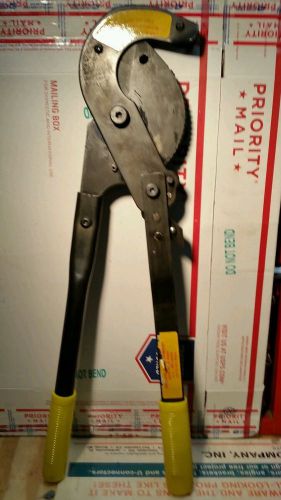 Hunt Wilde ratcheting cable cutters model 250-I, Commcutter only, 21&#034; long