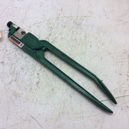 (1) used greenlee 1981 manual indentor crimping tool for sale