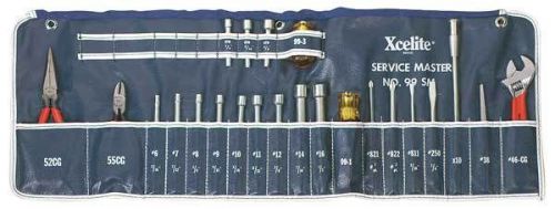 Xcelite 99sm professional 23-piece series 99 service roll kit with canvas case for sale