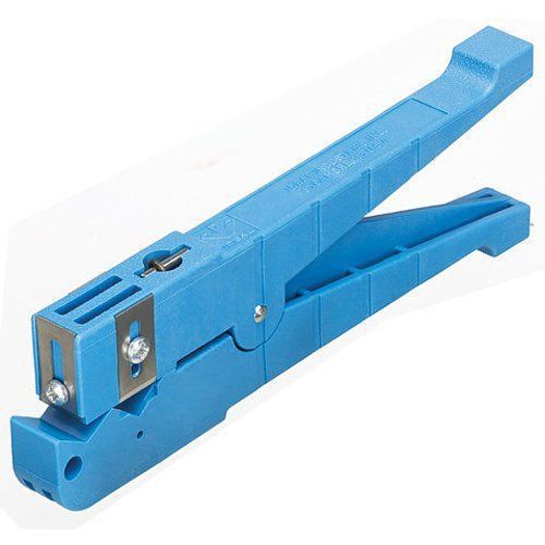 Ideal Industries Blue Coaxial Cable Stripper  1/4&#034; to 9/16&#034; Cutting Diameter
