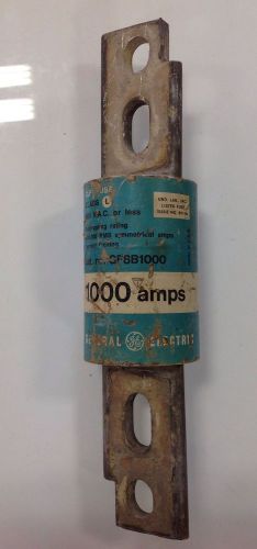 General electric class l 1000amps fuse gf8b1000 for sale