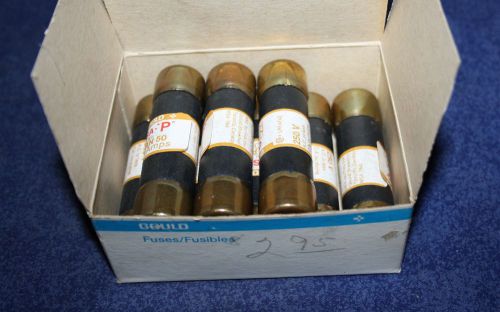 Lot of 8 GOULD SHAWMUT Fuses 50 Amp 250 Vold OneTime NonR Fuses CSA &#039;P&#039; In Box