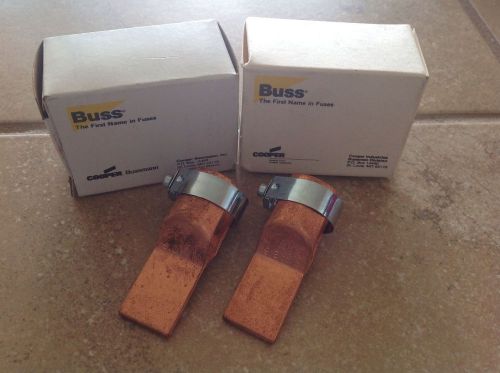Lot of two pairs of Bussmann Cooper Buss reducers No.216