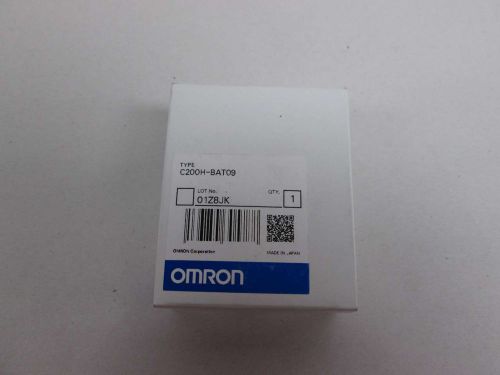 NEW OMRON C200HBAT09 3V-DC REPLACEMENT LITHIUM BATTERY D377661