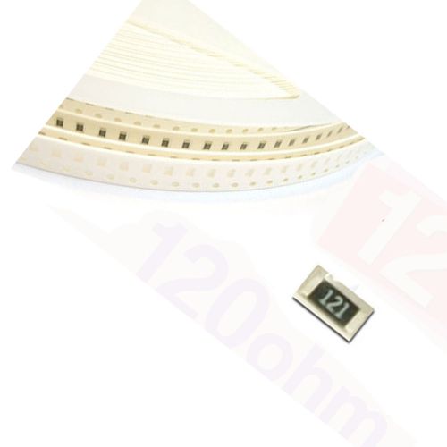 5000 x SMD SMT 0805 Chip Resistors Surface Mount 120R 120ohm 121 +/-5% RoHs
