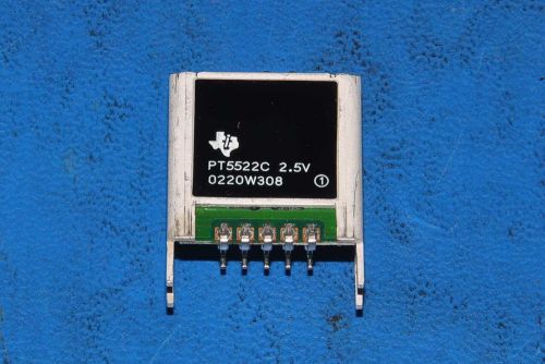 DC/DC POWER SUPPLY SINGLE-OUT 2.5V 1.5A 5-PIN SIP MODULE PT5522C 5522