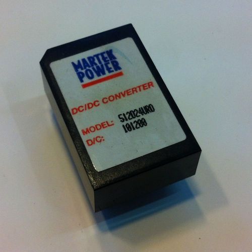 MARTEK POWER 512D24URD DC-DC CONVERTER +/-12VDC OUTPUTS NEW