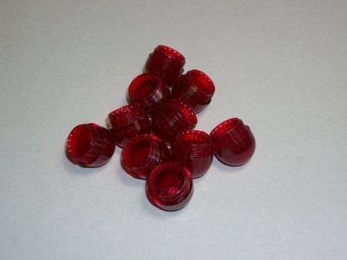 Dialight panel mount 52 series red cap 052-0991 lot of 10 pcs. - new old stock for sale