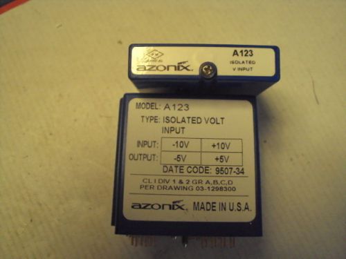 A123 Azonix Isolated Voltage Input