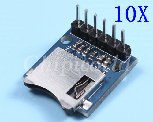 10pcs mini sd card module memory module micro sd card module for arduino avr arm for sale