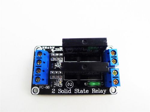 2 channel ssr relay module with high level trigger dc 5v 2a for sale