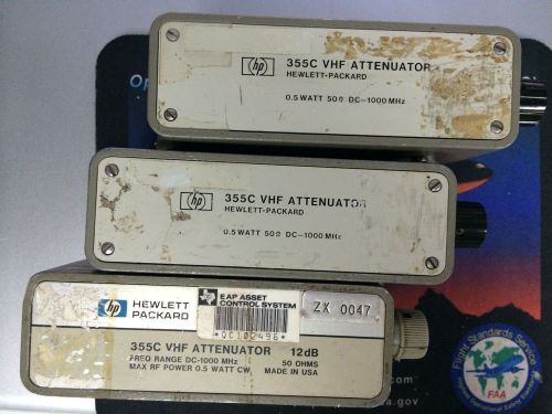 Hewlett Packard 355C  VHF ATTENUATOR