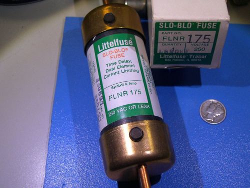 Littelfuse flnr-175 slo-blo fuse time delay 175a 250v rk5 fuse new qty-2 fuses for sale