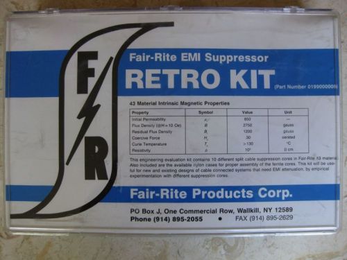 FAIR-RITE EMI SUPPRESSOR RETRO KIT #0199000008