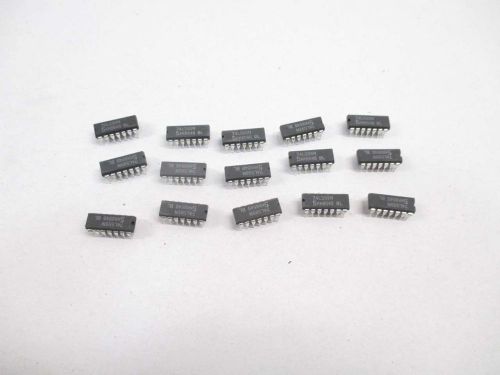 LOT 15 NEW 74LS93N DIVIDE-BY-TWELVE AND BINARY COUNTER D477904