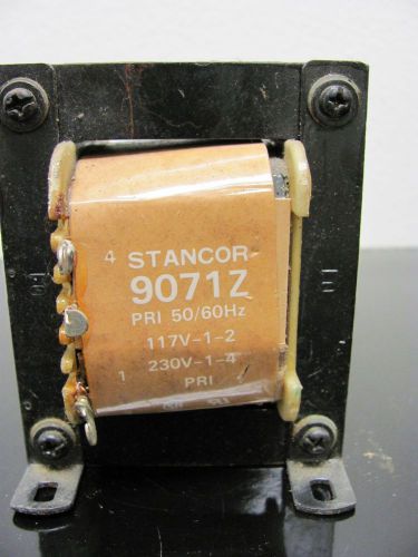 STANCOR 9071Z TRANSFORMER 117-230VAC to 14VAC 4A 50/60Hz