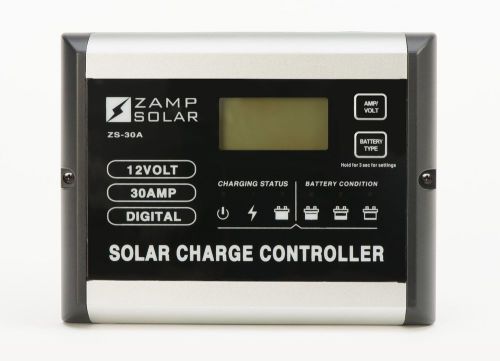 Zamp Solar 30 Amp 5 Stage PWM Solar Charge Controller