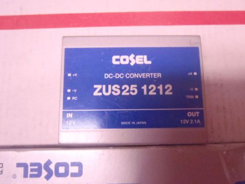 COSEL DC-DC ISOLATER/CONVERTER 12 IN 12V 2.1A ISOLATED OUT
