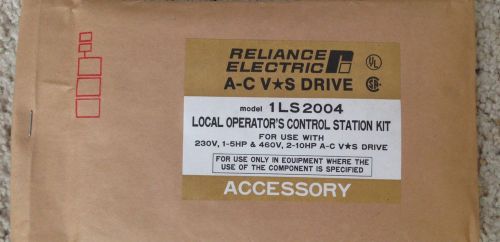 1LS2004 Reliance Electric Local Operators Control Station Kit model  FACEPLATE