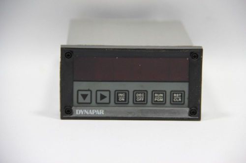 Dynapar MTJR1-0-00 Tachometer w/Alarms, JA 54110-1, 117VAC +12VDC