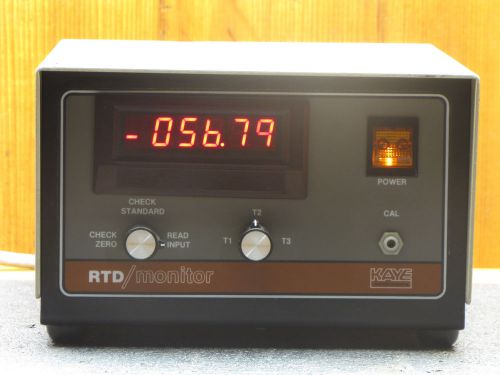 Kaye instruments rtd monitor 373 a for sale
