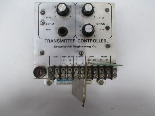 DREXELBROOK 408-4000-001 CONTROLLER 115V-AC TRANSMITTER D298129