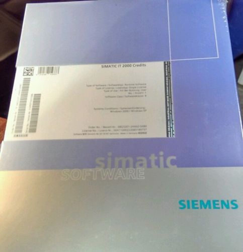 NEW Siemens IT 2000 Credits Sealed NEW
