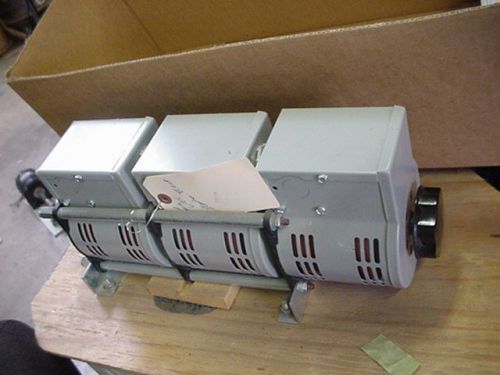 New staco 3 phase ac variable transformer 1020bct-3  0-560v 3.5a for sale