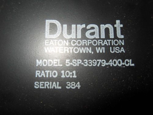 (V47) 1 NEW DURANT 5-SP-33979-400-CL 5-DIGIT COUNTER