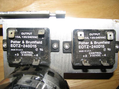 Potter &amp; Brumfield EOTZ-240D15 USA control Relay