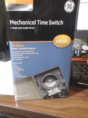 GE 15145 MECHANICAL TIME SWITCH 120 VAC NEW IN BOX