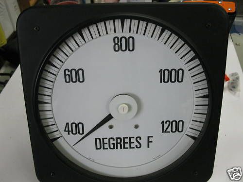 Temperature indicator - 400 to 1200 f - p/n dst1732-1 for sale