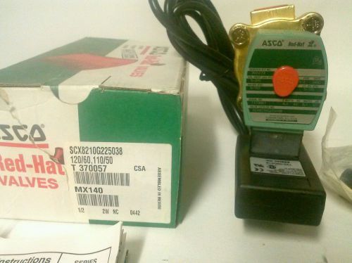 Redhat solenoid scx8210g225038 120/60 110/50 mx140 brand new in box for sale