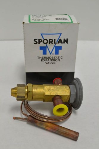 New sporlan sve-3-cp100 thermostatic expansion valve 1/2x5/8 5ft tube b206395 for sale