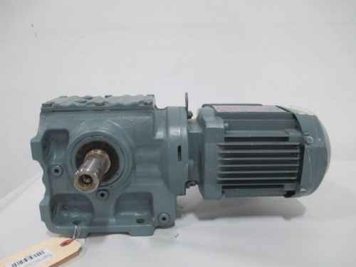 Sew eurodrive s47 dr63l4/tf 92.85:1 0.25kw 230/400v 1300rpm gear motor d257981 for sale