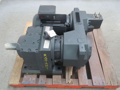 SEW EURODRIVE R107 115.63:1 HELICAL GEAR 15HP 330/575V-AC 1740RPM MOTOR B361450