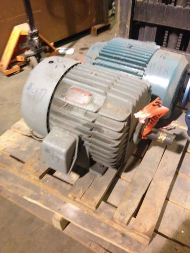 GE INDUCTION MOTOR 25 HP 575 VOLT 60 CYCLES 1770 RPM 5K284BK256