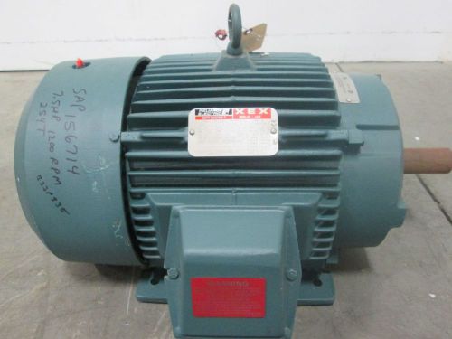 New reliance p25g3320n duty master xex ac 7-1/2hp 230/460v 1170rpm motor d260929 for sale