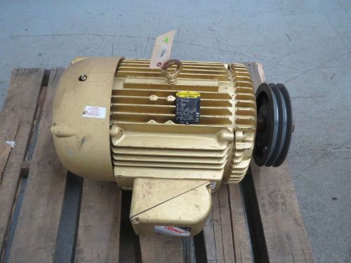 Baldor em4115t super-e 50hp 230/460v-ac 1775rpm 326t 3ph ac motor b339730 for sale