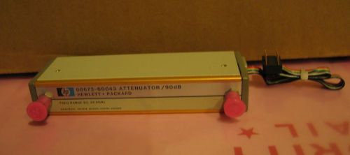 Agilent Programmable Step Attenuator, DC to 26.5 GHz, 0 to 90 dB, 10 dB steps