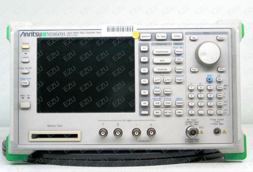 Anritsu MS8609A Digital Mobile Radio Transmitter Tester, 9 kHz to 13.2 GHz