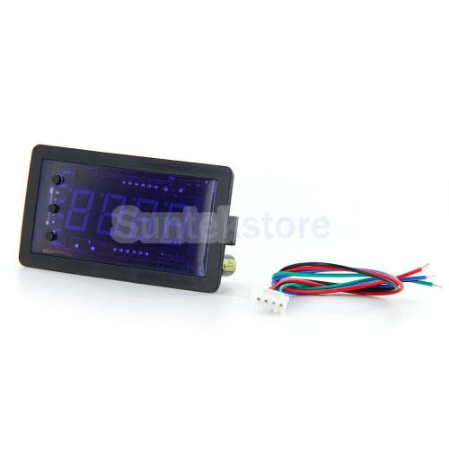 DC 12V 0.56inch Digit Blue LED Counter Panel Meter 0~9999 Up and Down Totalizer