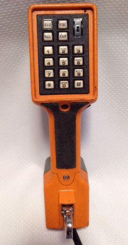 TS22AL HARRIS DRACON Test Set Lineman Butt Set Test Phone Telephone Good
